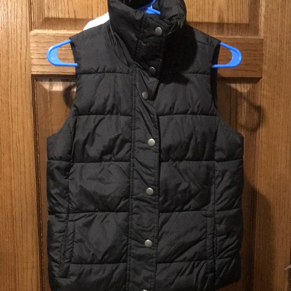 Black Puffer Vest